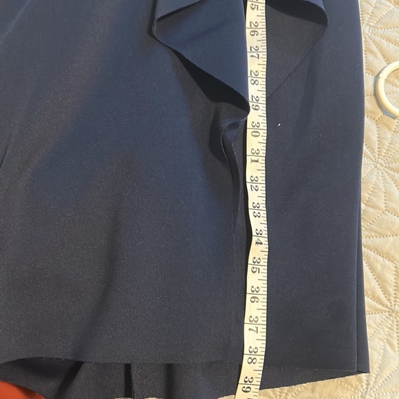 New Women’s Off the Shoulder Dark Blue MIDI Dress with Ruffle Size 12 - Picture 13 of 13